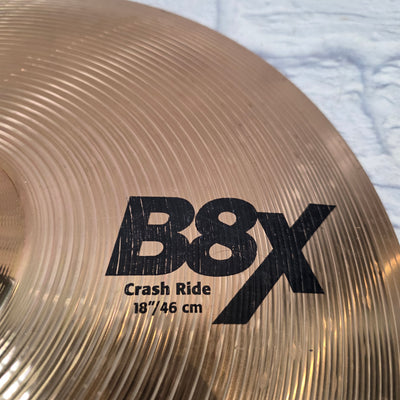Sabian B8X Crash Ride 18" Crash Ride Cymbal