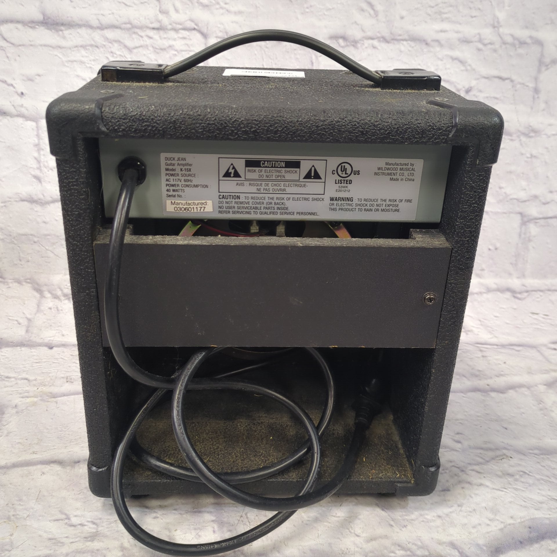 Dean Markley K-15X Guitar Combo Amp