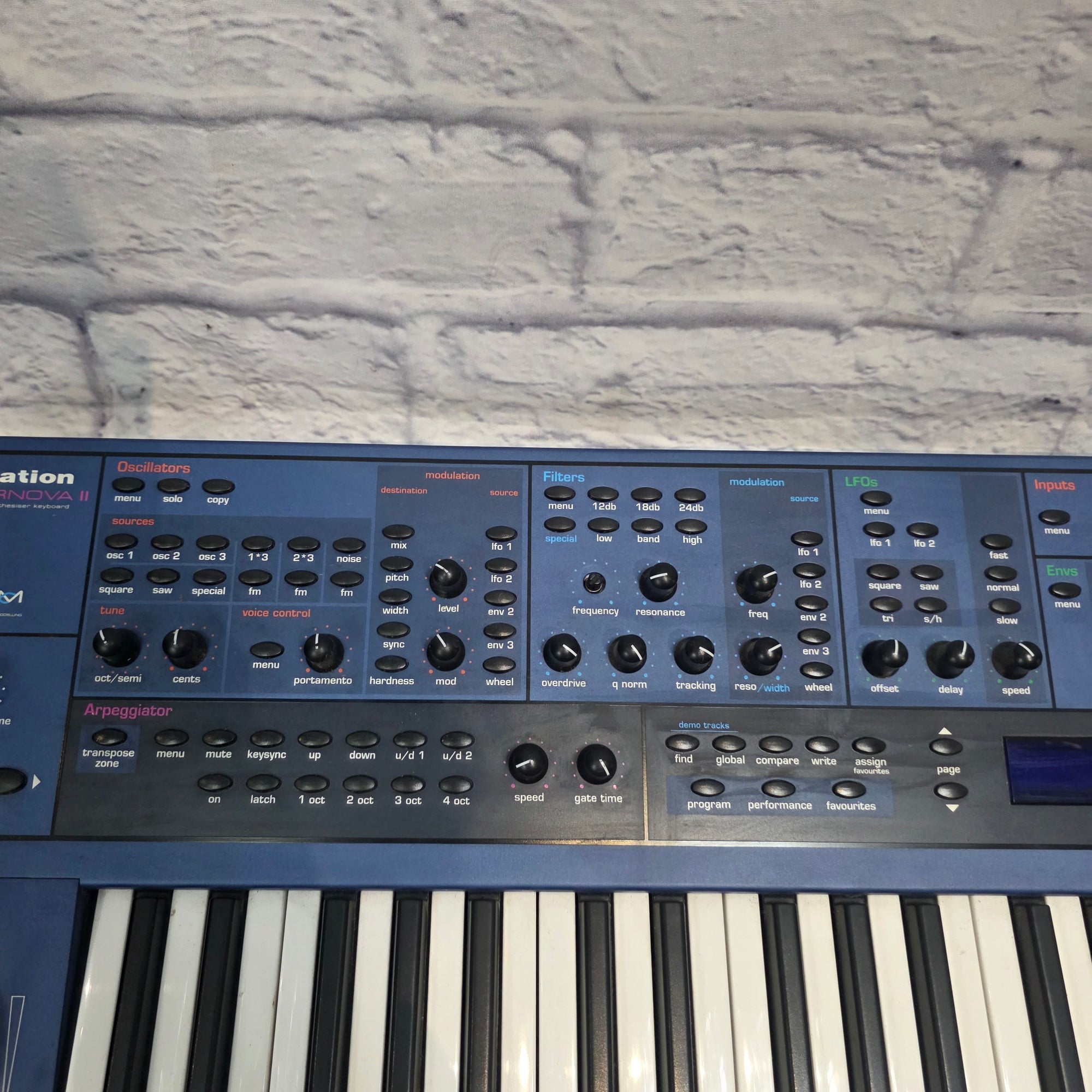 Novation Supernova II 61-key 24-voice Analog Synth