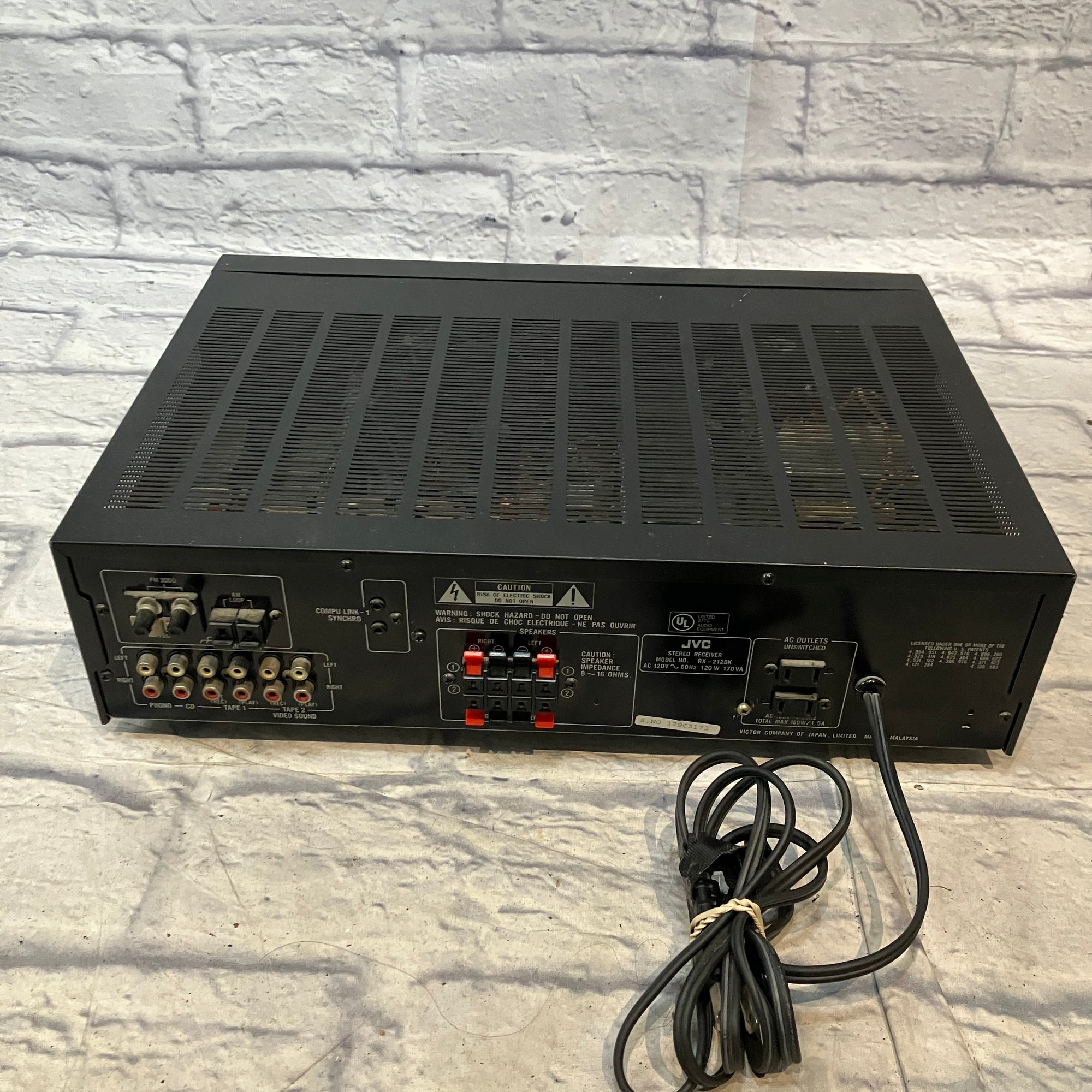 JVC RX-212 Receiver