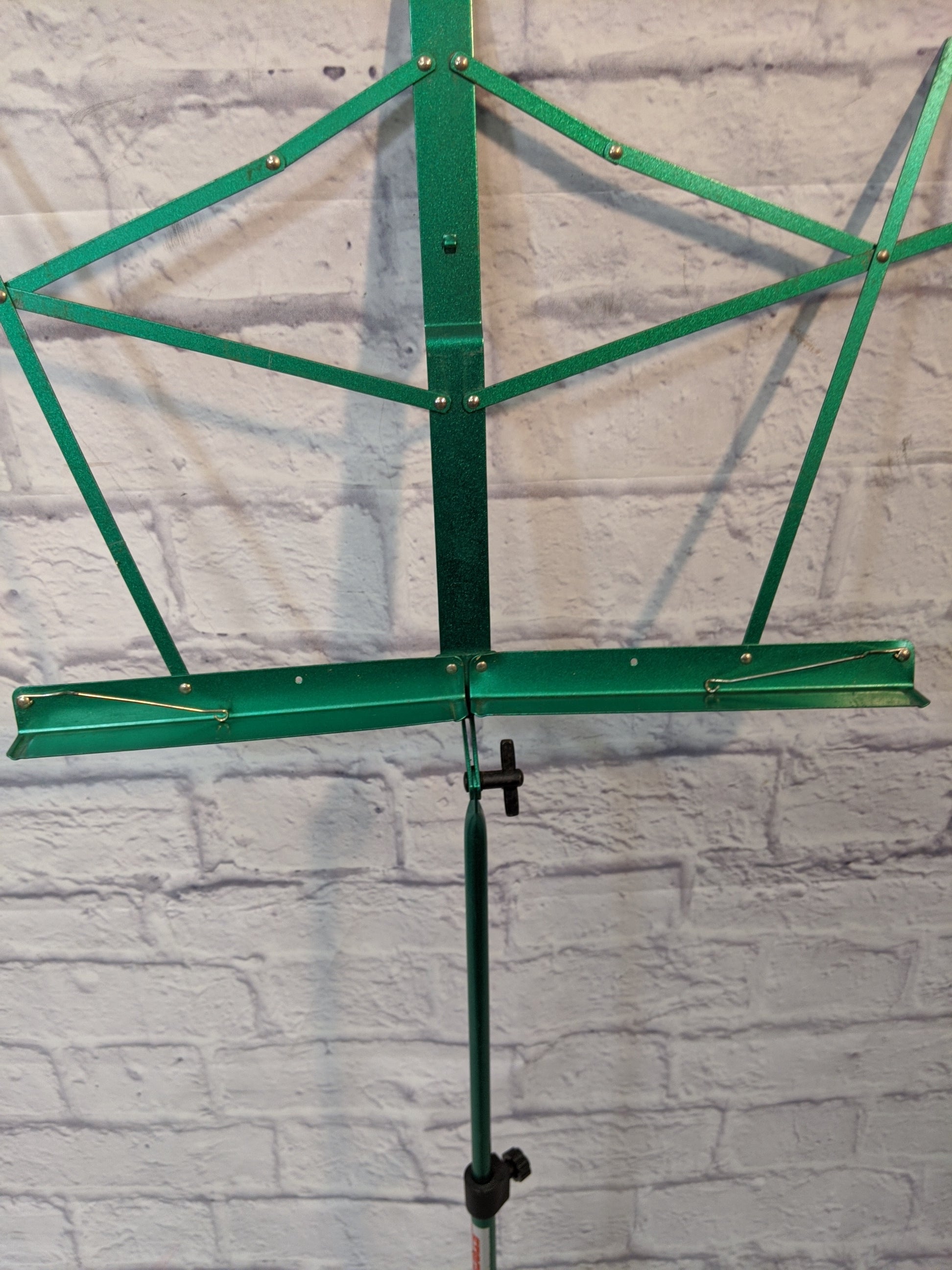 Stageline Music Stand, Metallic Green