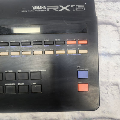 Vintage 1980s Yamaha RX15 Digital Rhythm Programmer Drum Machine