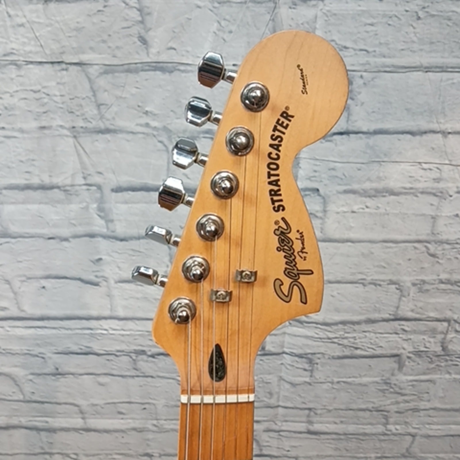 Squier Stratocaster Partscaster Electric Guitar - Black