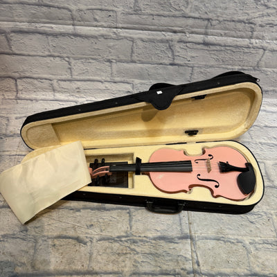 Cecilio Pink Violin With Case And Kit