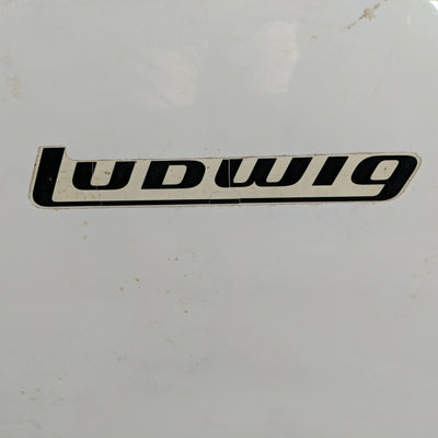 Ludwig Vintage 28" Smooth White Logo Bass Drum Head