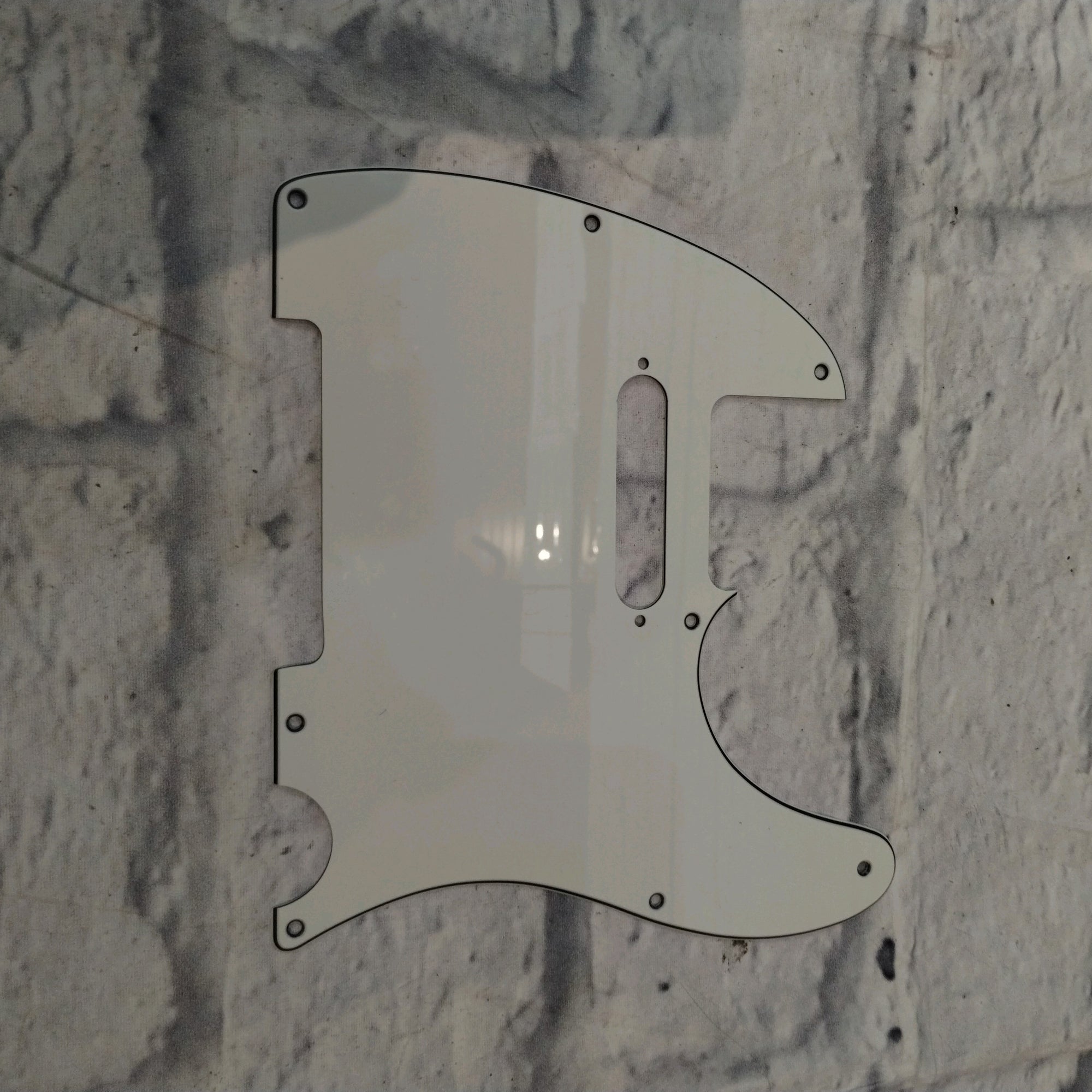 Unknown White Telecaster Pickguard