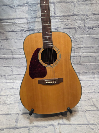 Ibanez Lefty PF5LG 2010's - Natural - Dreadnought Acoustic Guitar