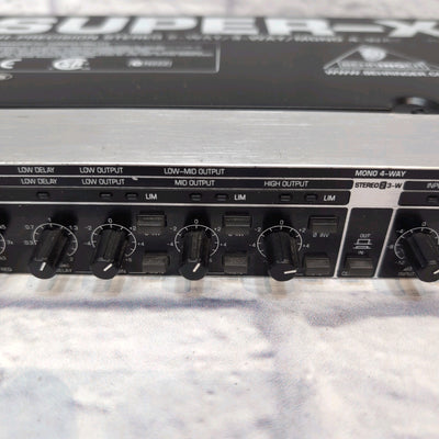 Behringer Super-X Pro CX3400 2/3-Way Stereo 4-Way Mono Crossover