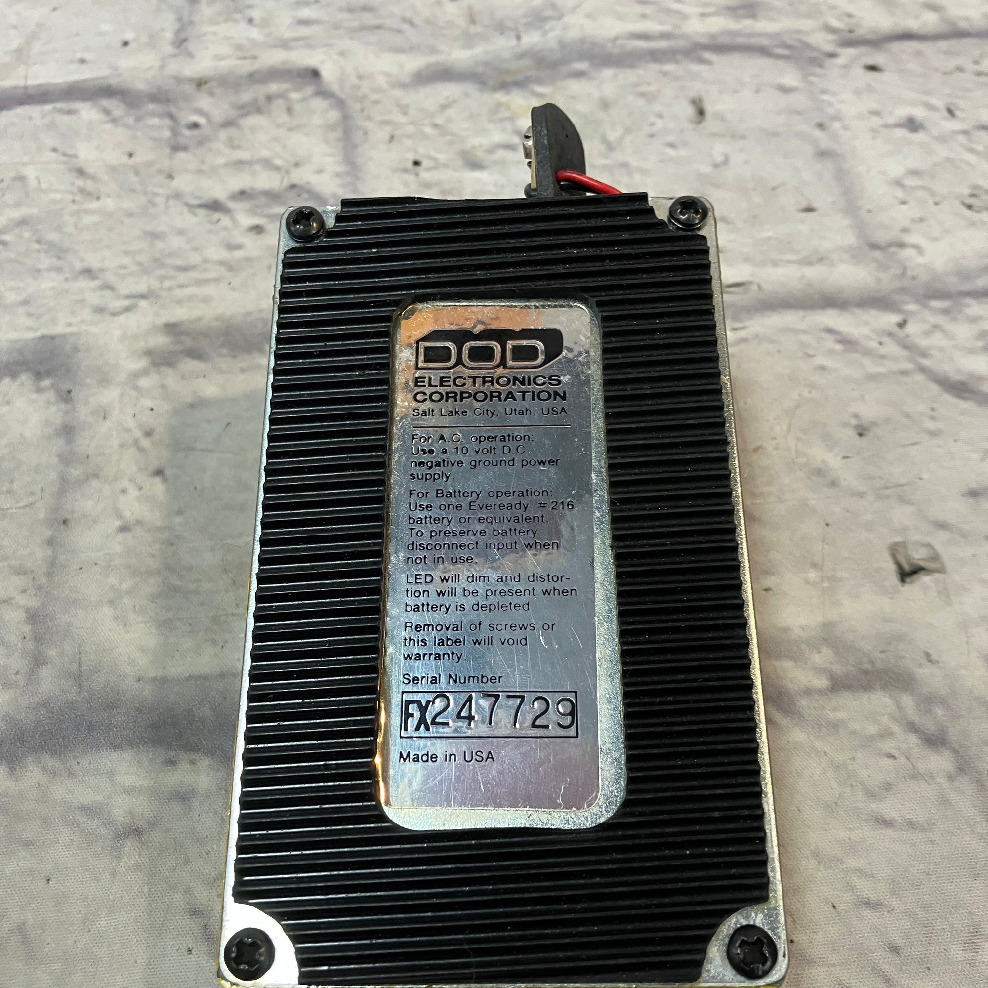 DOD Overdrive Preamp FX50