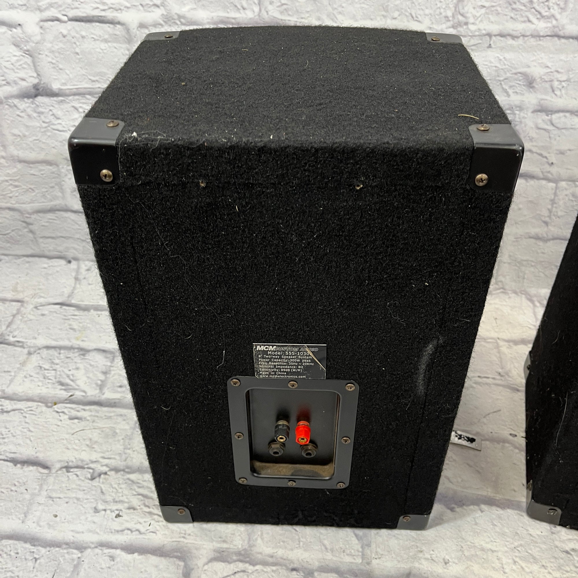 MCM 555-10300 PA Speaker Pair