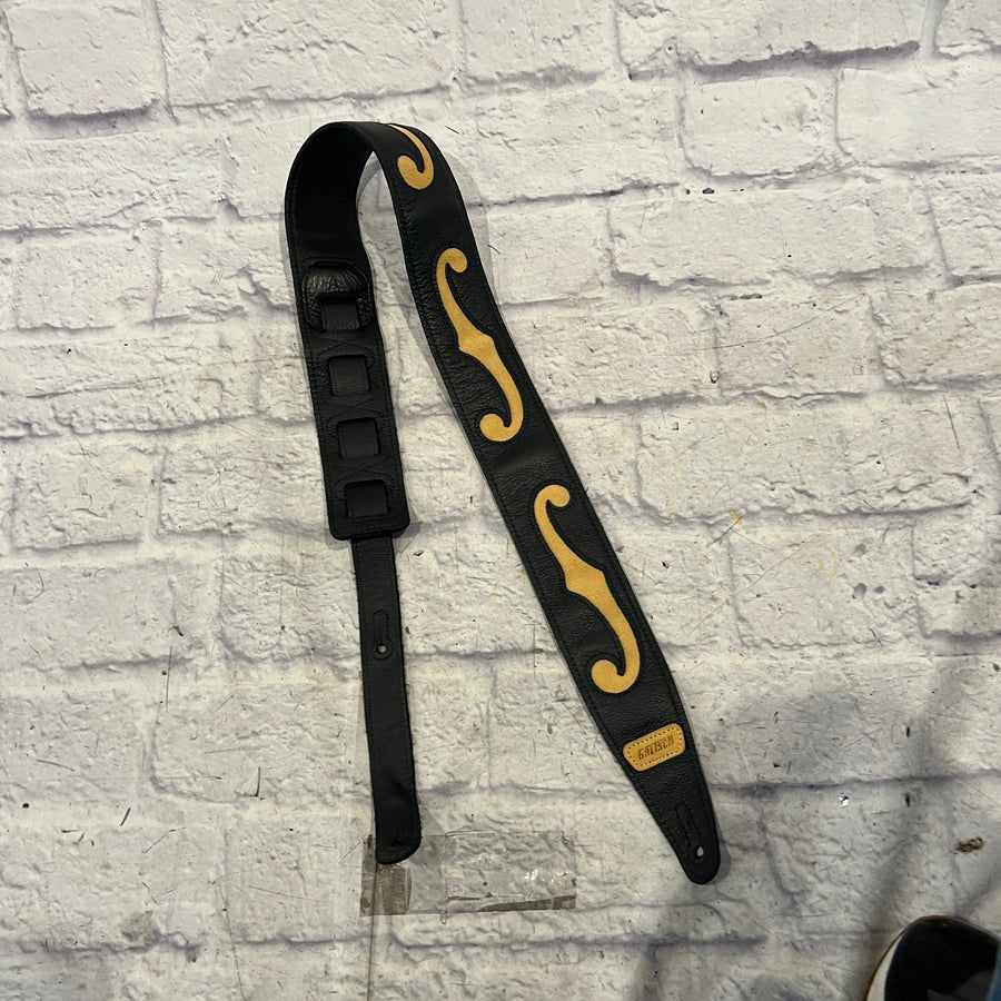 Gretsch Leather F-Hole Guitar Strap