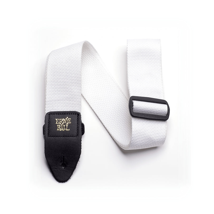 Ernie Ball Polypro Guitar Strap - White