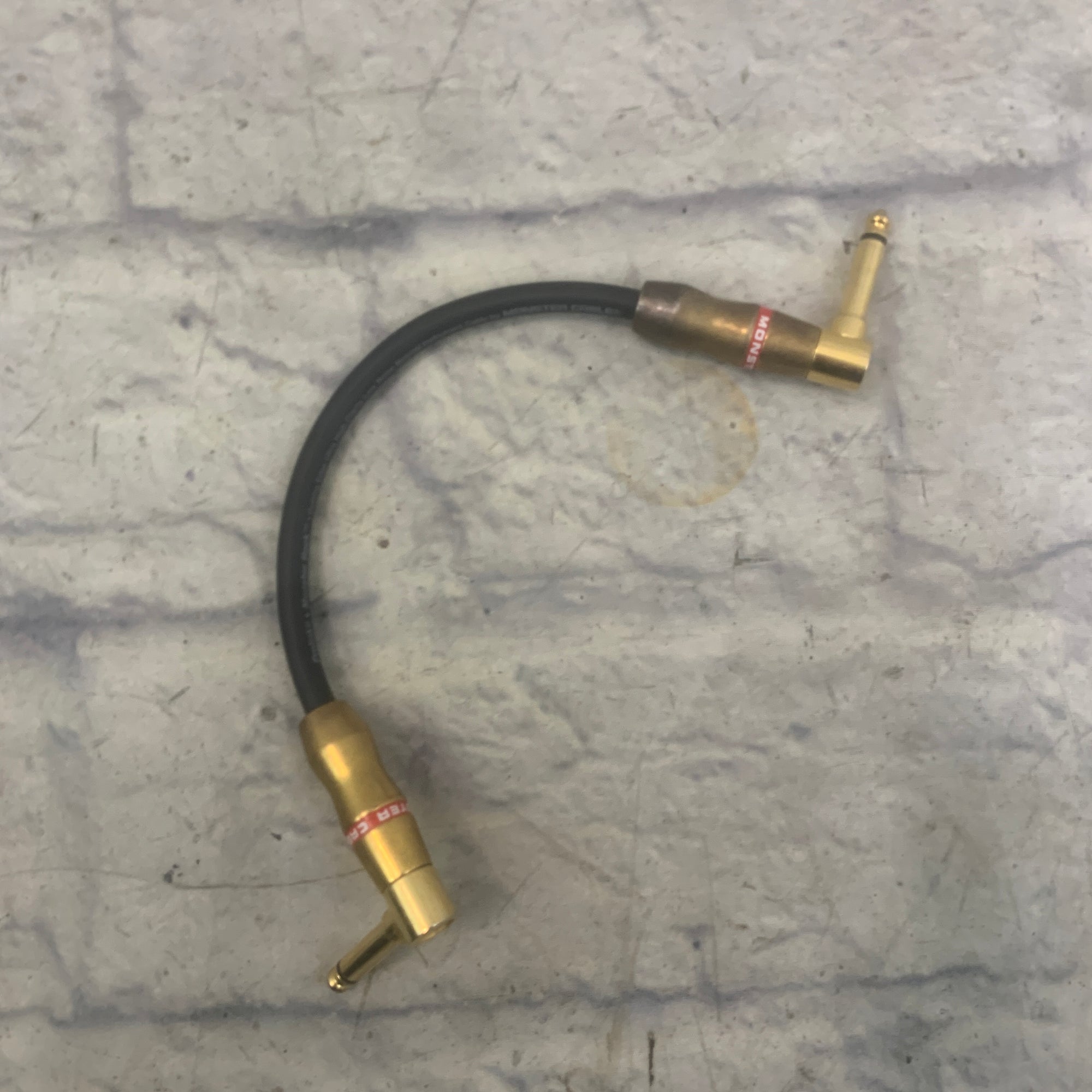 Monster Gold 8" Patch Cable