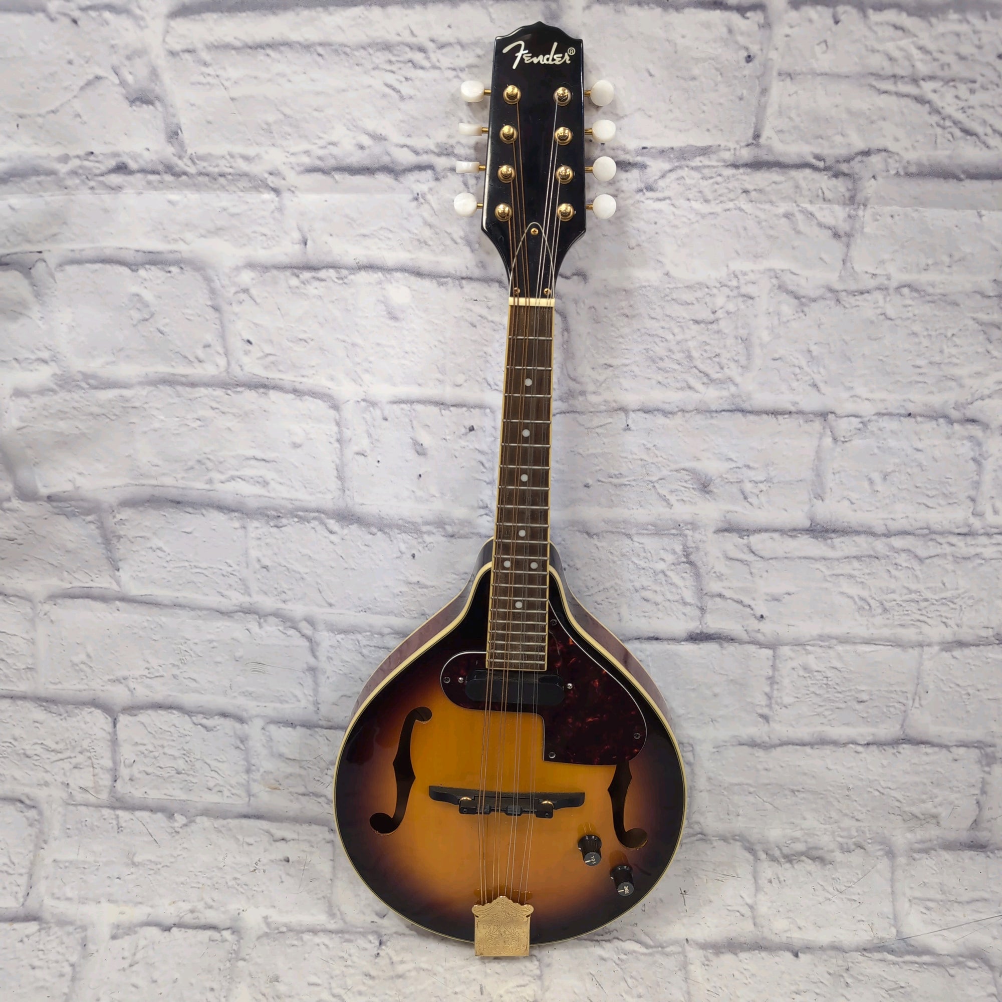 Fender FM-52SE A Style Acoustic Electric Mandolin Sunburst w/ TKL Hardcase
