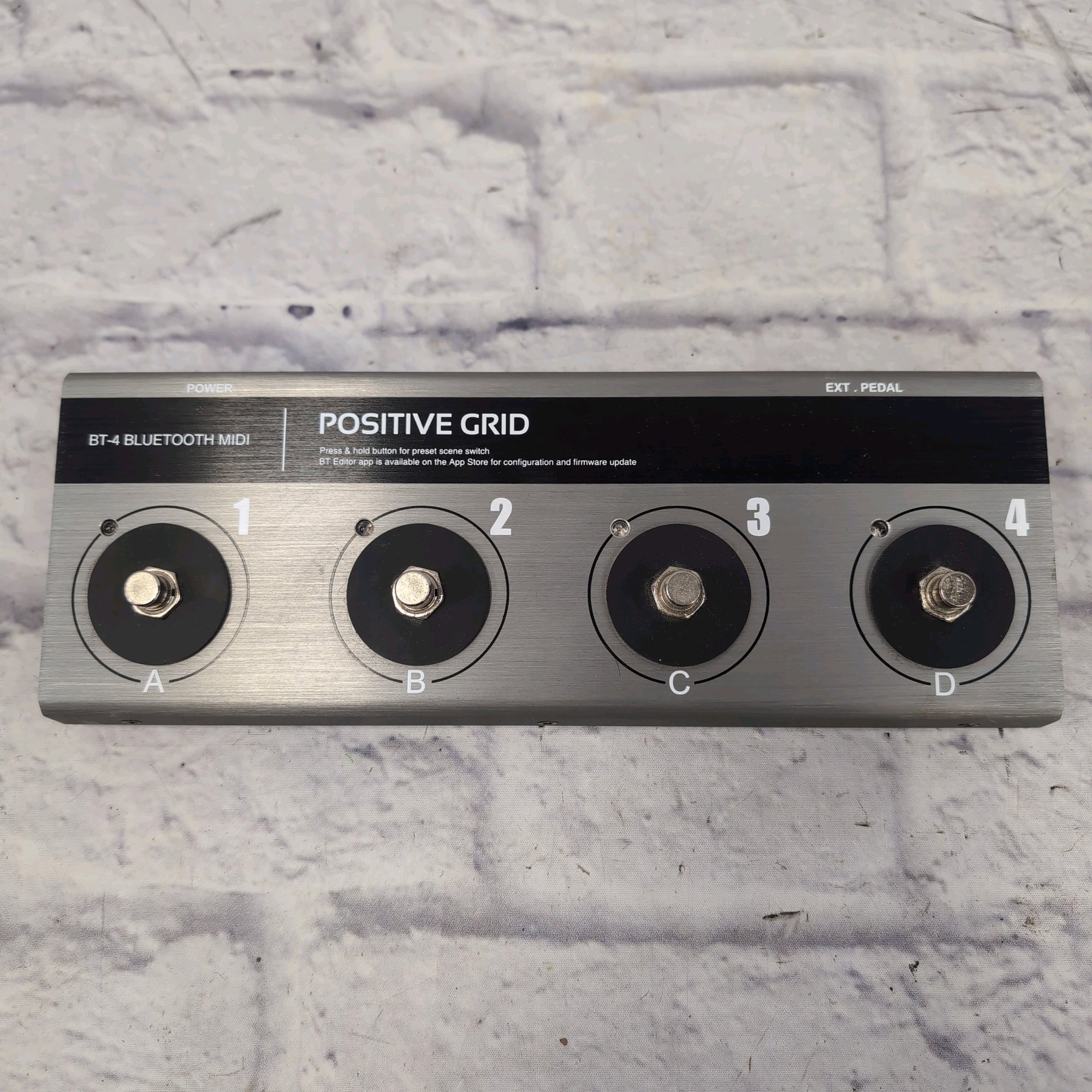bt4 pedal Positive Grid BT-4 Wireless Bluetooth MIDI Pedalboard Controller Foots