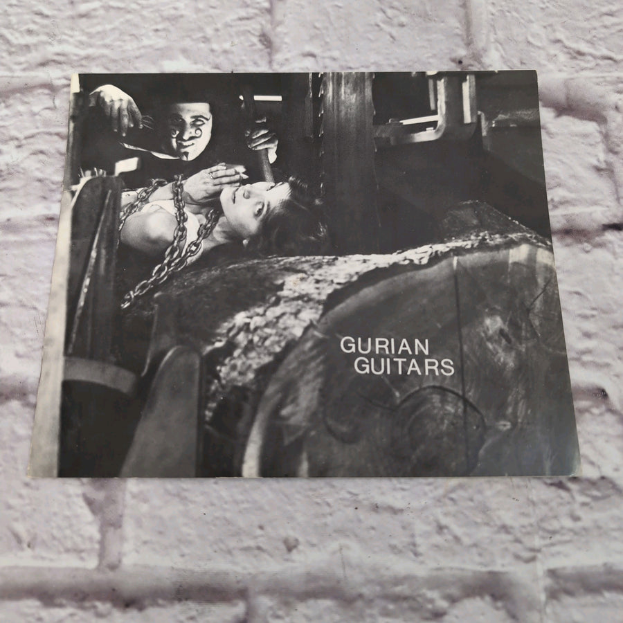 Vintage Gurian Guitars Product Catalog Book