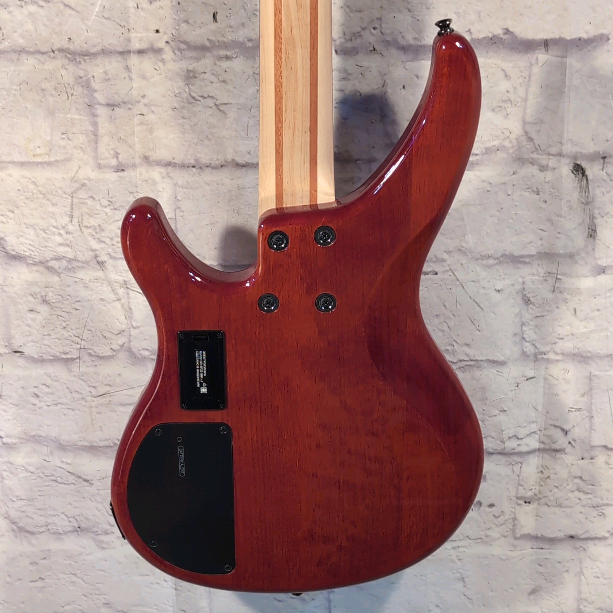 Yamaha TRBX604FM 4 String Bass Guitar - Caramel Brown