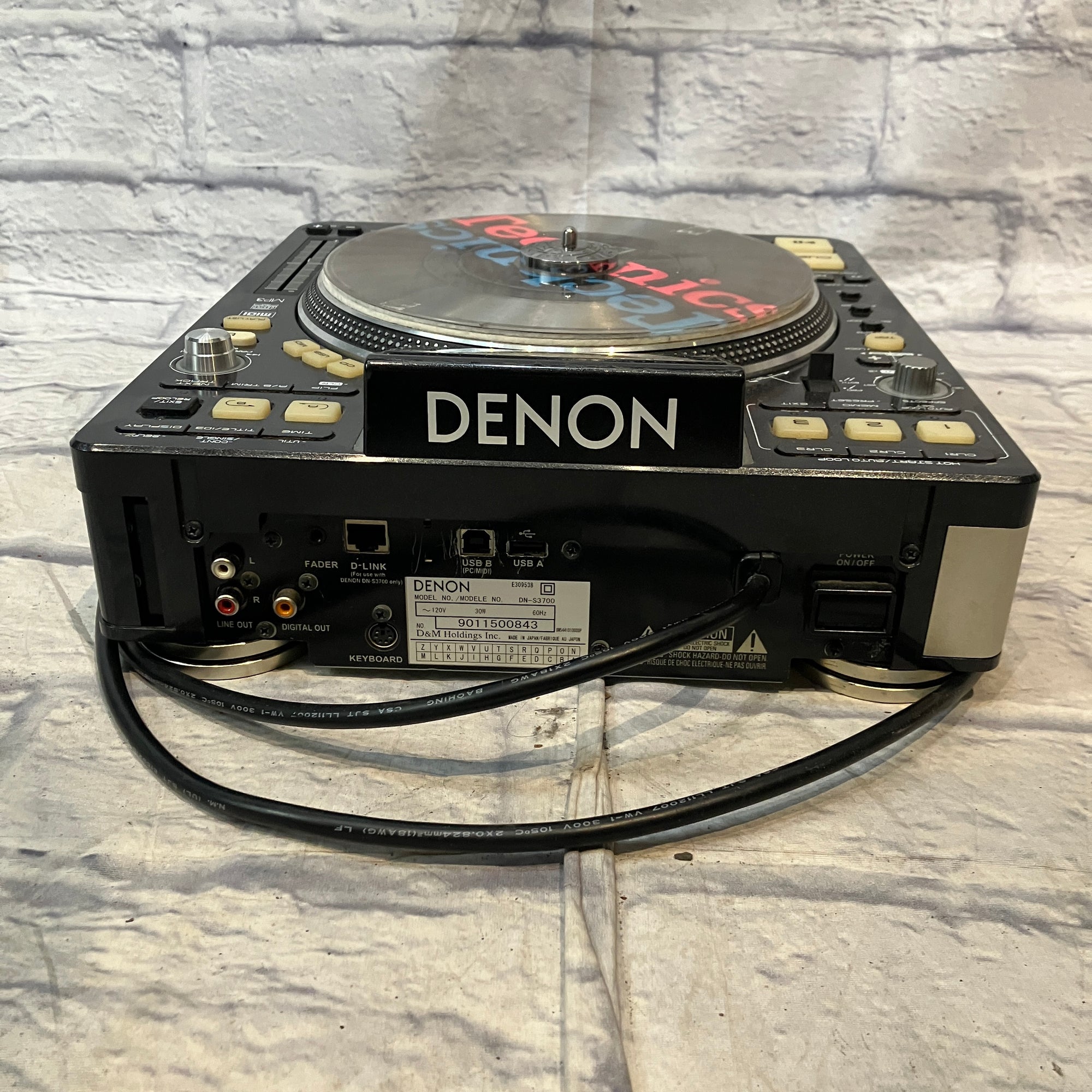 Denon DN-S3700 CDJ / DJ Turntable - Evolution Music