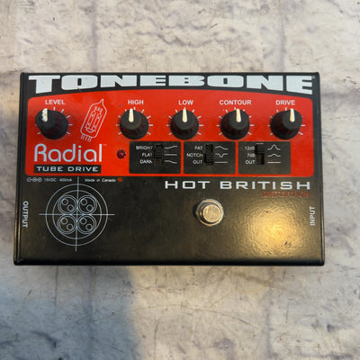 Radial Hot British distortion Overdrive pedal