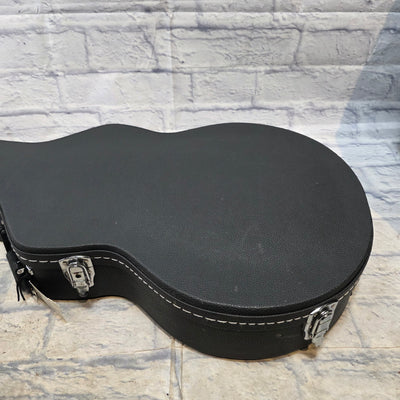 Warwick Rockcase Standard Line Hollow Body Guitar Case Black Tolex Hard Case