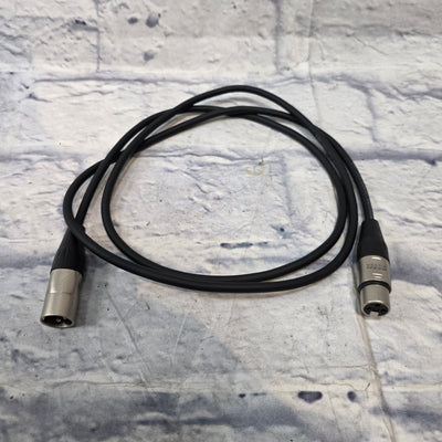 Hosa 5 Feet XLR to XLR ( Rean Silver)  Cables