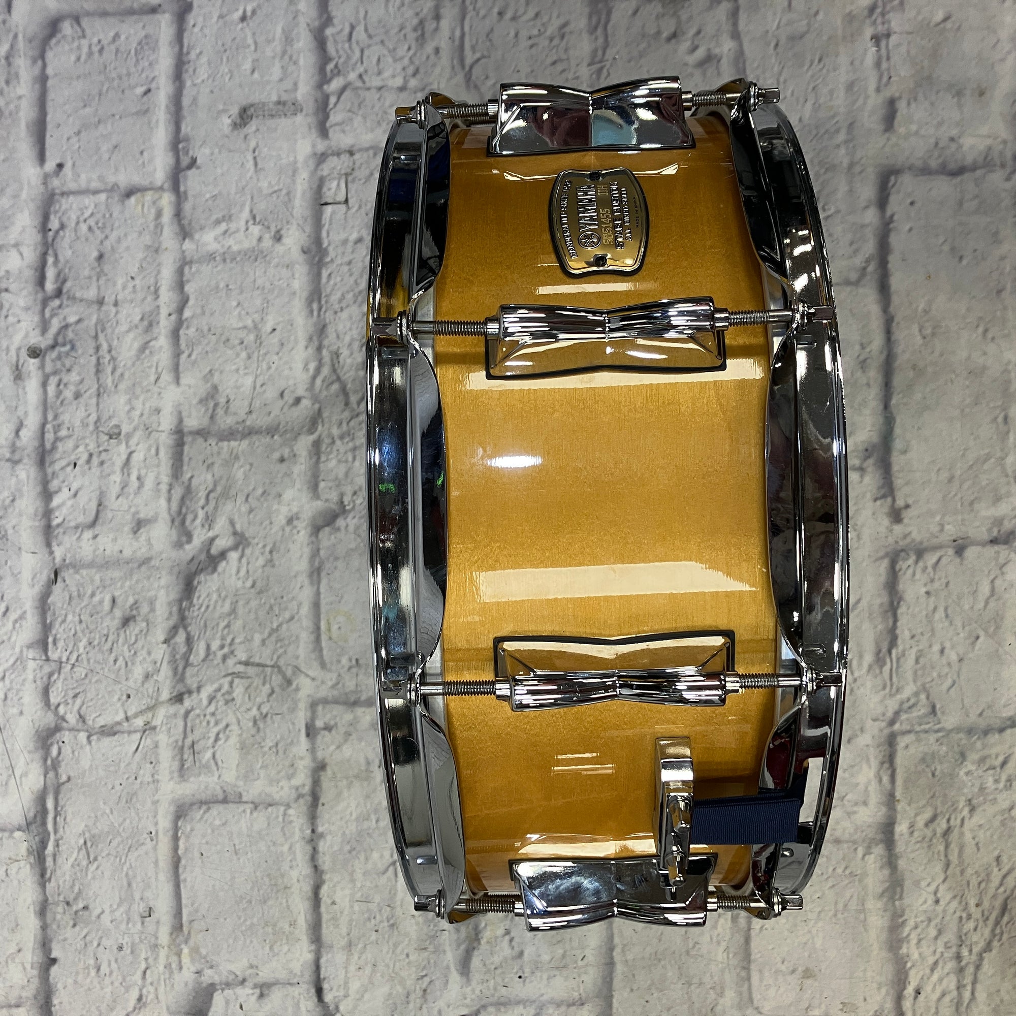 Yamaha SBS1455 Stage Custom Birch Snare Drum MISSING RODS