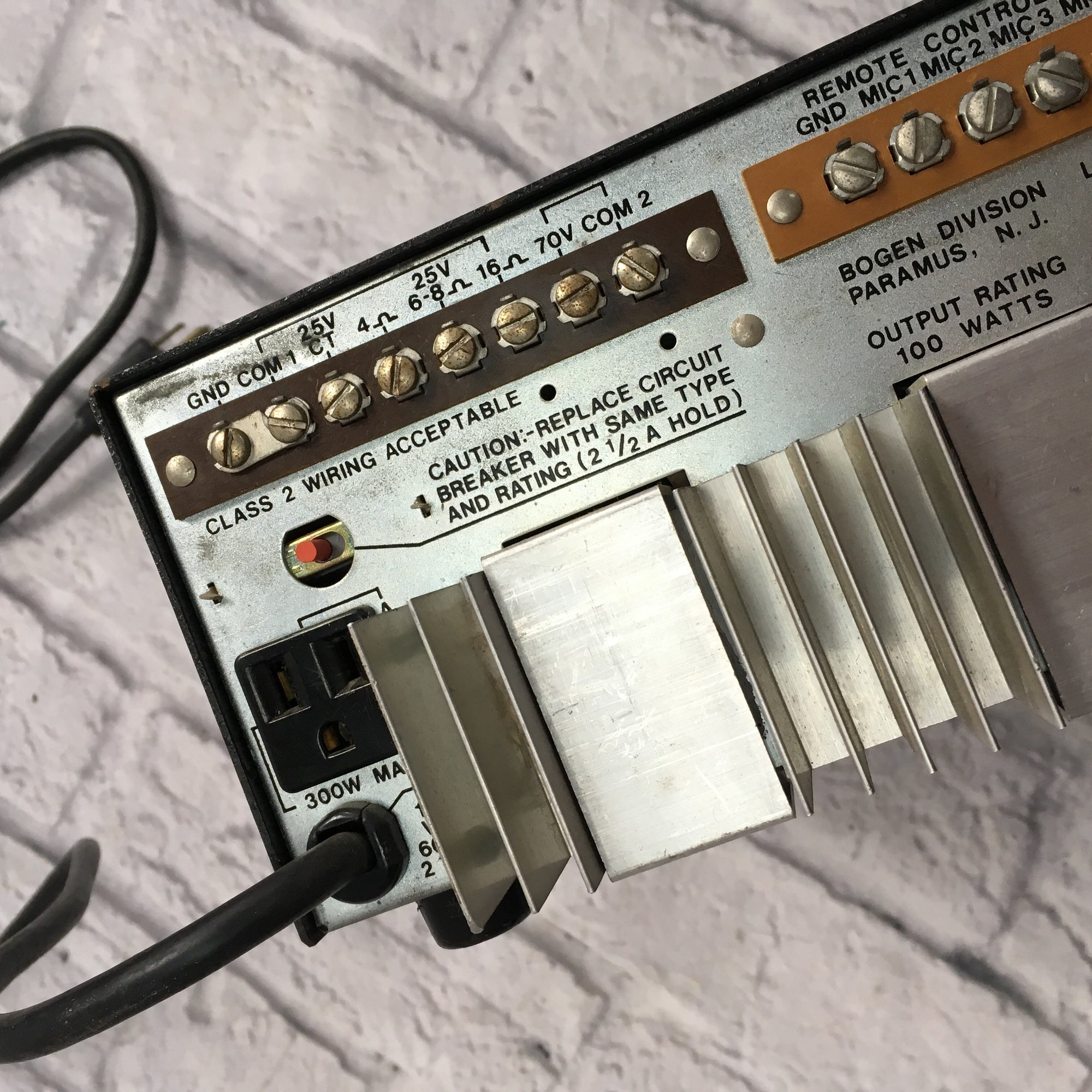 Vintage Bogen CT-100B Powered Mixer