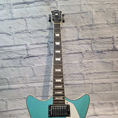 Rafferty Guitars Aqua Semi-Hallow Electric Guitar