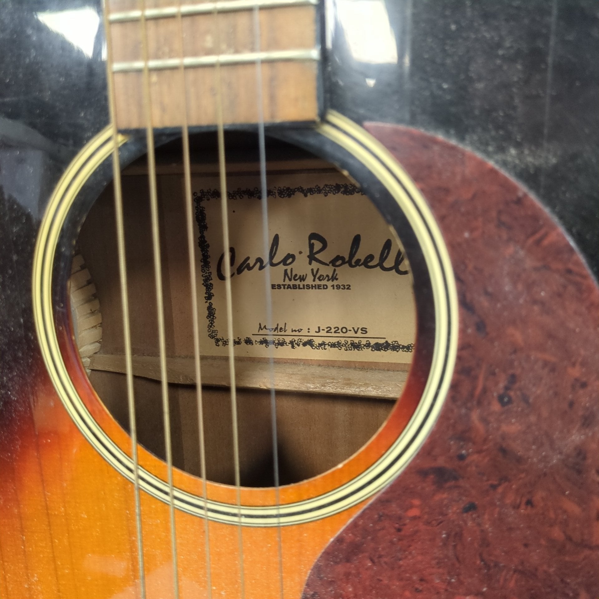 Carlo Robelli J-220 VS Acoustic Guitar