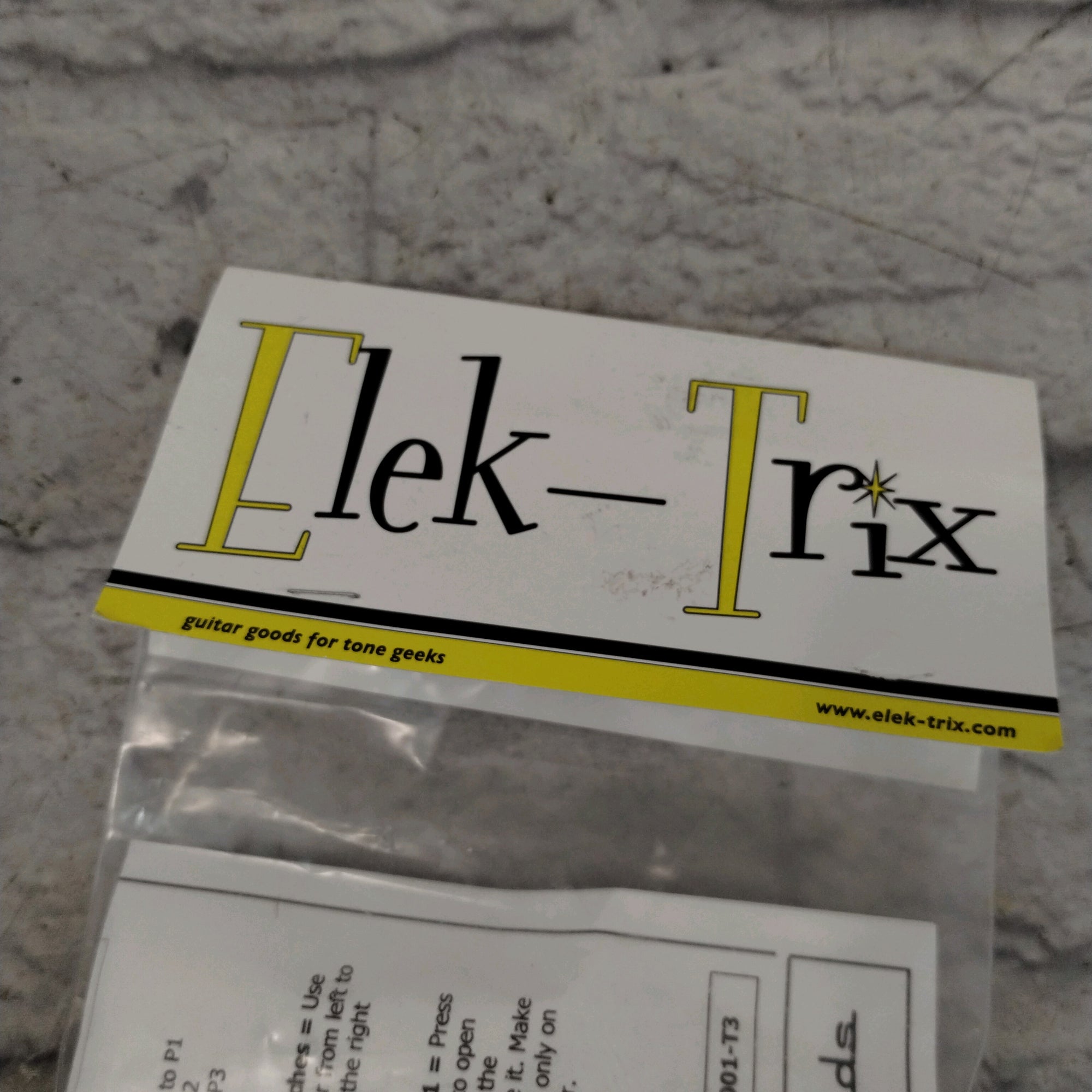 Elek-Trix Solderless Les Paul Wiring Harness