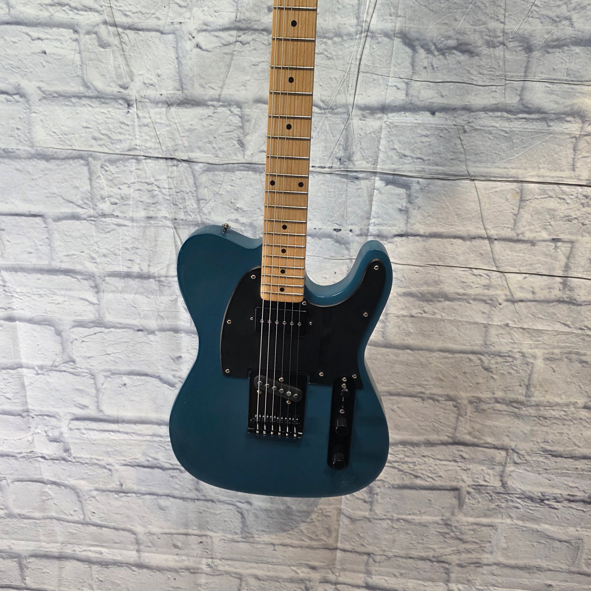 Partscaster T-Style With Case Electric Guitar