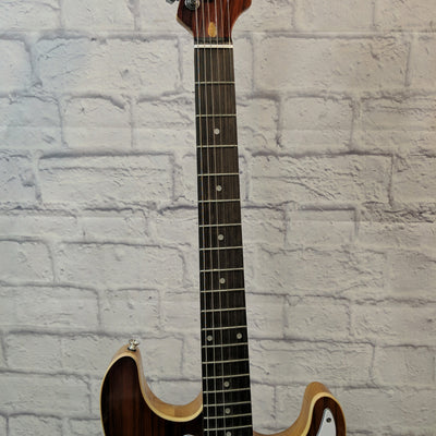 Cozart Semi Hollow Strat Style Electric Guitar