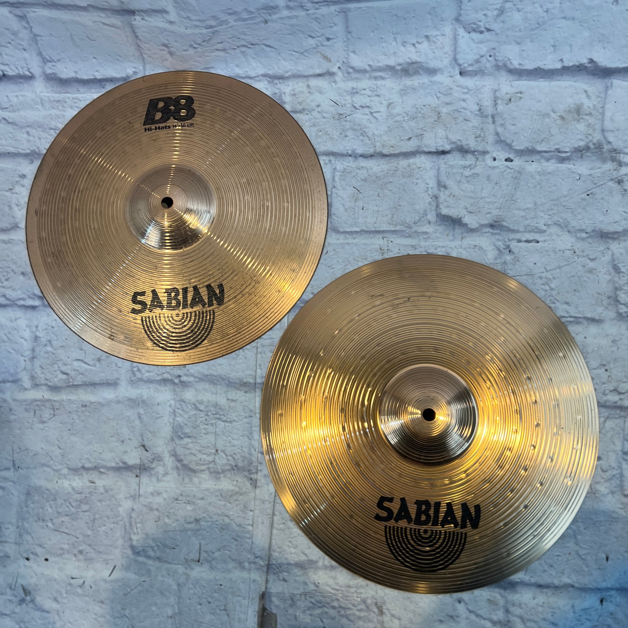 Sabian 14 B8 Hi Hat Cymbal Pair