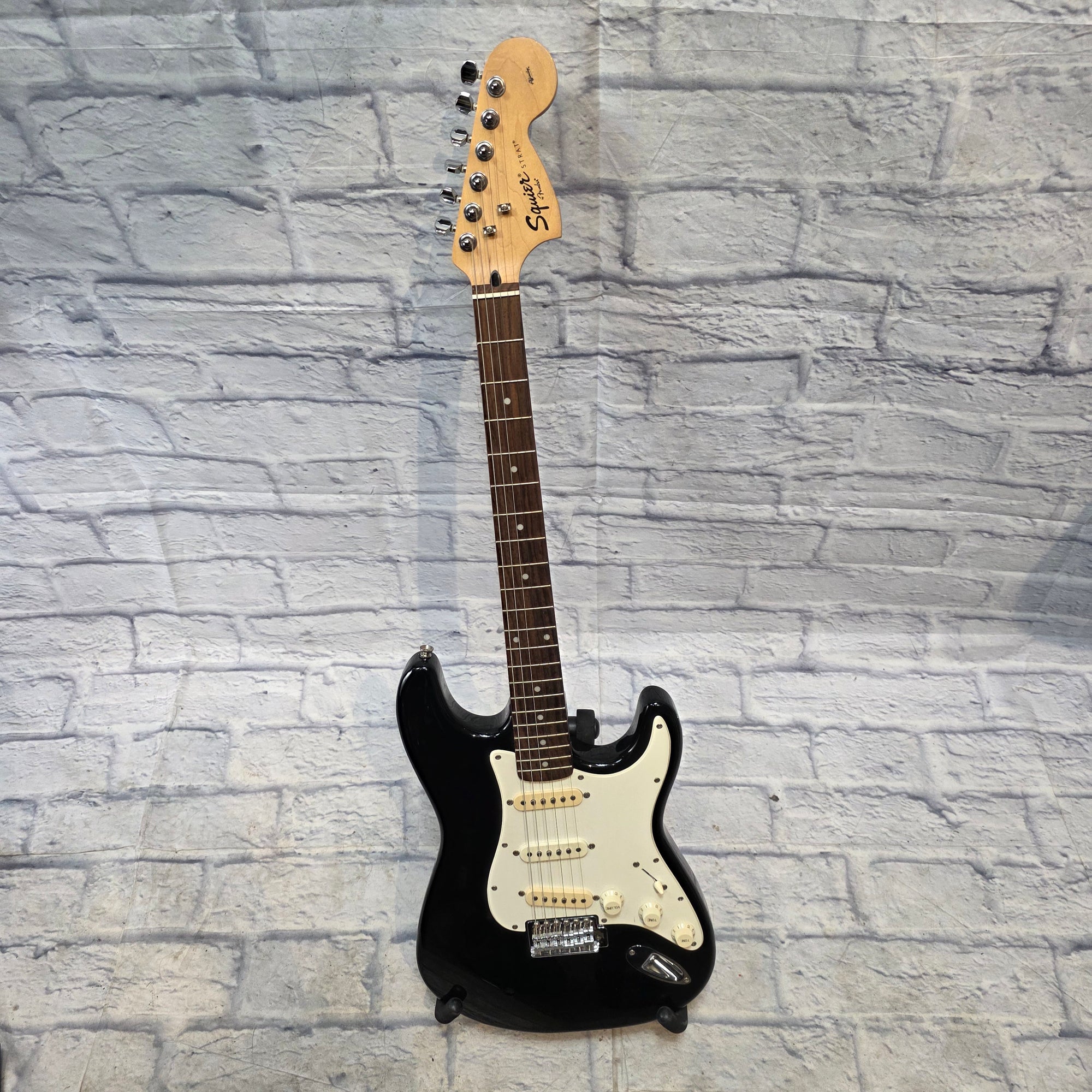 Squier Stratocaster Made In Indonesia 2004 Electric Guitar - Black