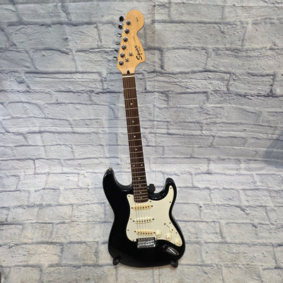 Squier Stratocaster Made In Indonesia 2004 Electric Guitar - Black