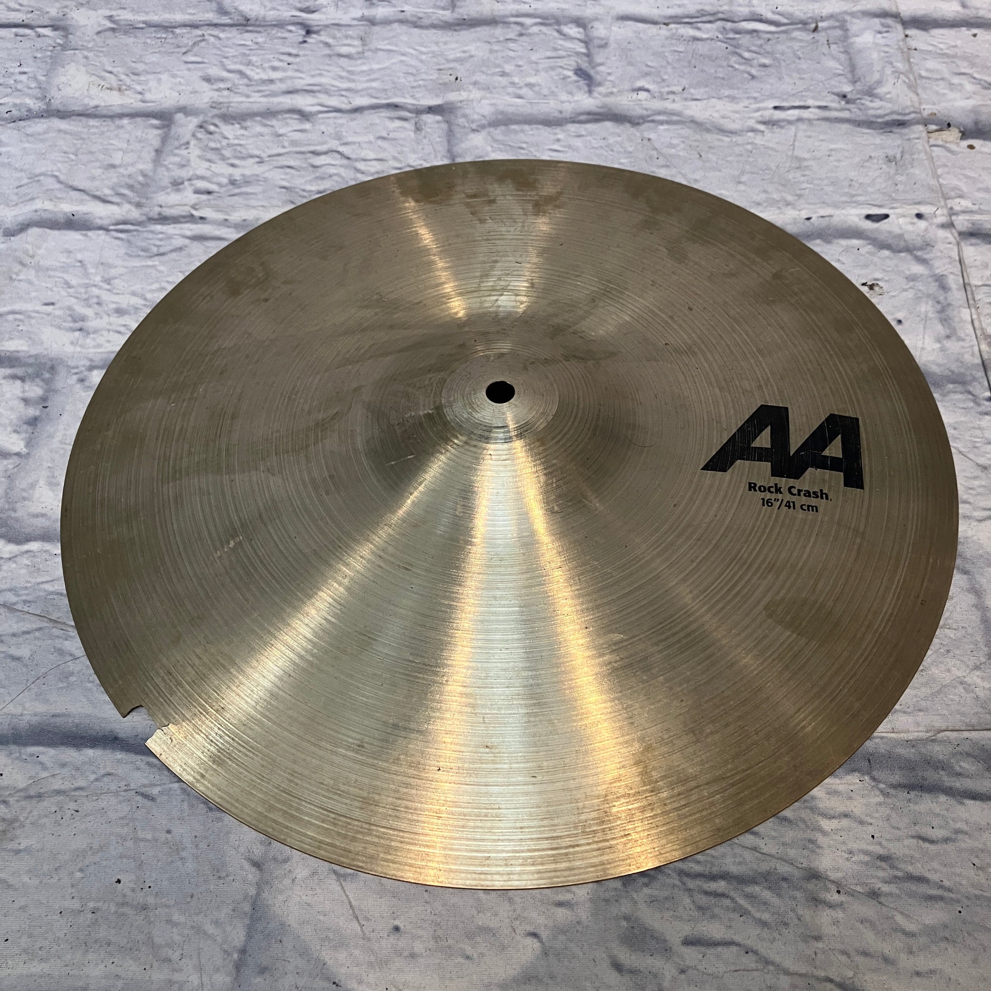 Sabian AA Rock Crash 16" MILD CRACK Crash Cymbal