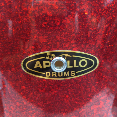 Apollo 3pc Red Sparkle MIJ 1960s Drum Set