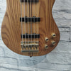 Unknown Custom Made Through Neck 6 String Bass Guitar