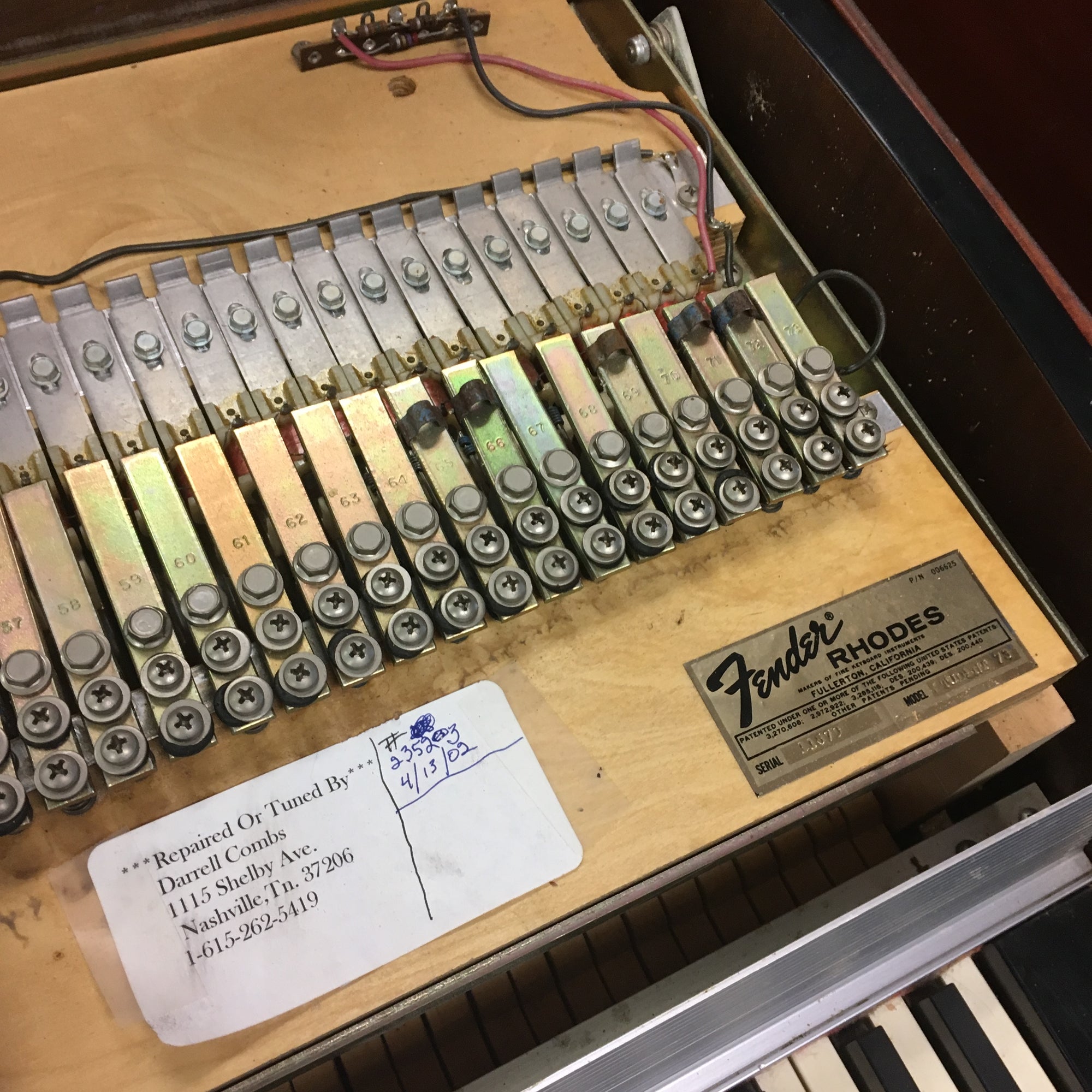 Vintage Fender Rhodes Student Electric Piano