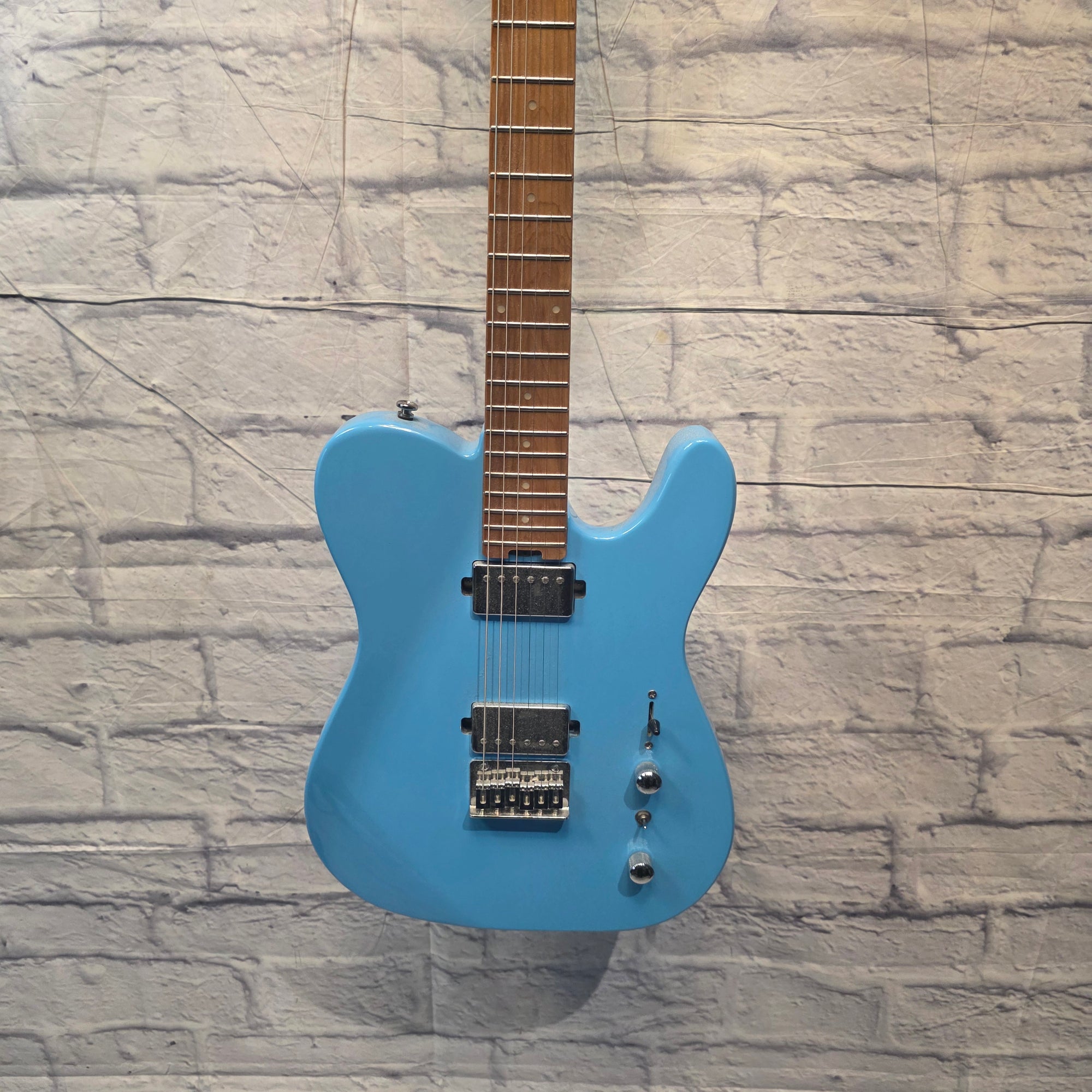 Censtar Blue Tele Style Electric Guitar