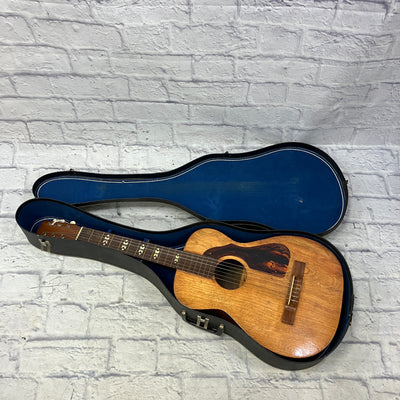 Unknown Six Sting Acoustic Guitar (With Case) Acoustic Guitar