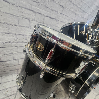 Tama Imperialstar 5pc Black Drum Kit Full Kit