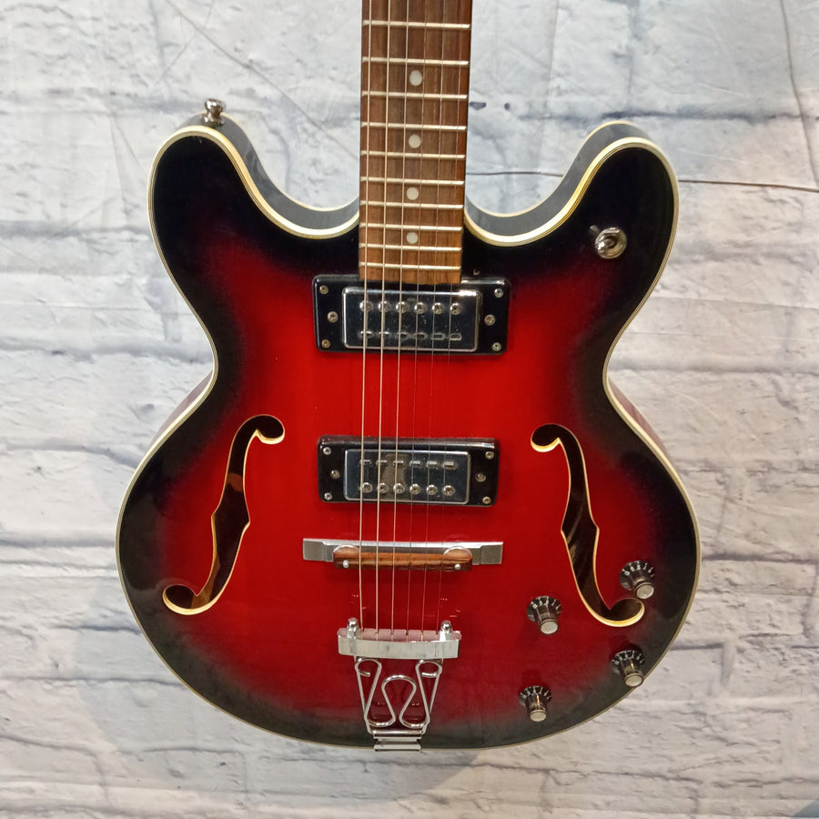 Univox Vintage Coily Hollowbody Guitar (Project Guitar)