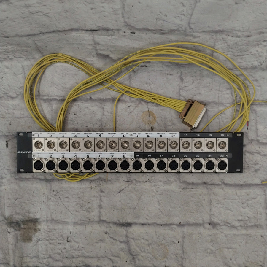Canare SPDIF/XLR Rack Patchbay