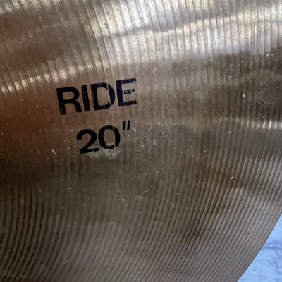 Paiste 404 20 Ride Vintage Ride Cymbal