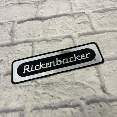 Rickenbacker 1981 50th Anniversary Guitar Catalog plus Foil Sticker