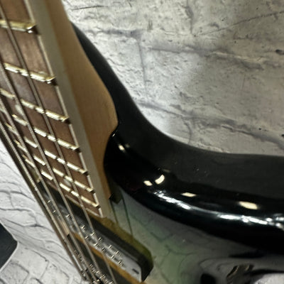 Jackson JS3Q SPECTRA V - Alien Burst 5 String Bass Guitar