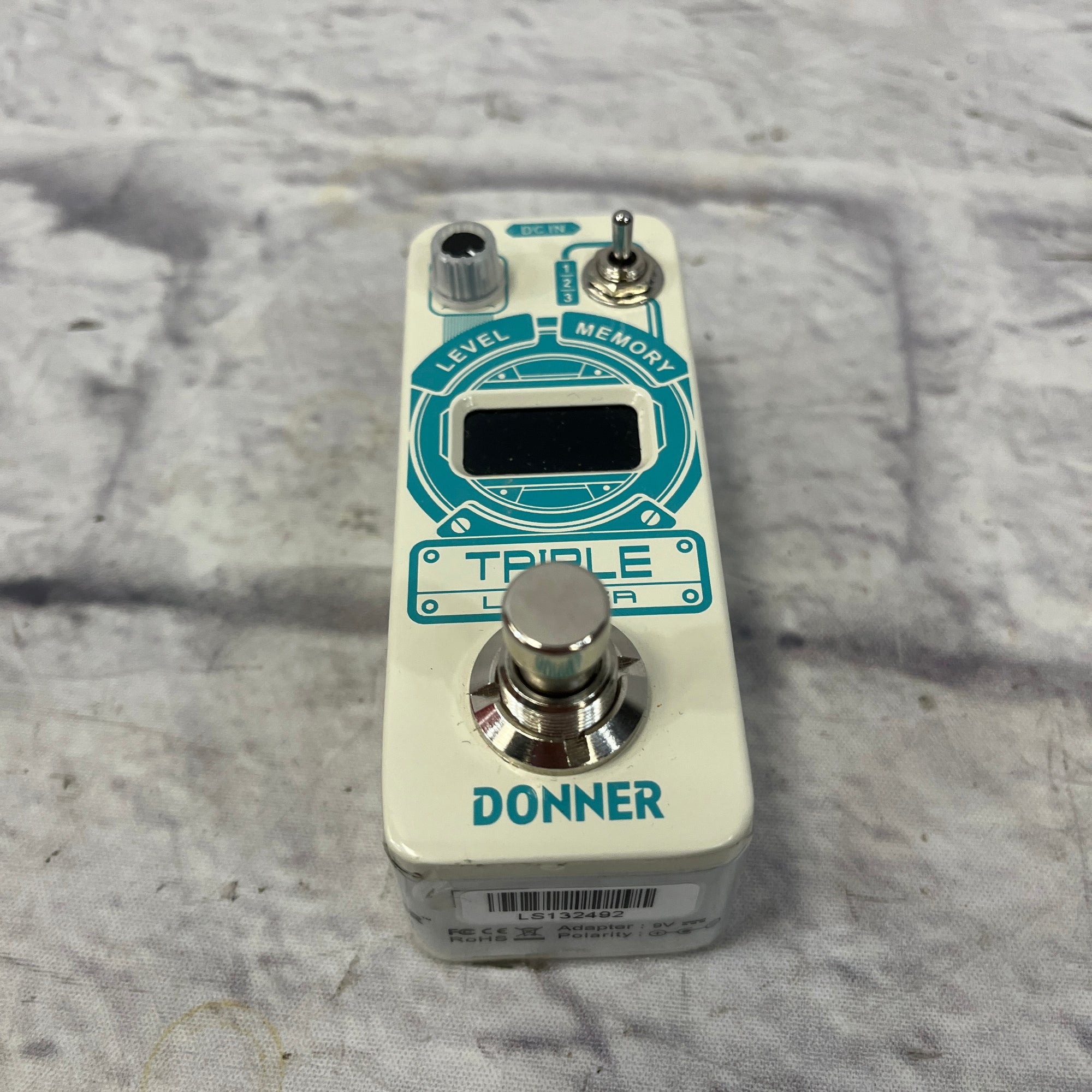 donner triple looper pedal Donner Triple Looper Loop Pedal