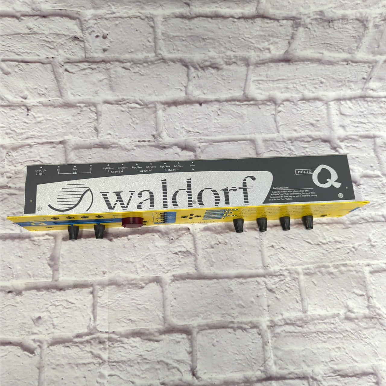 Waldorf Micro Q Rack Synthesizer FOR PARTS OR REPAIR AS IS