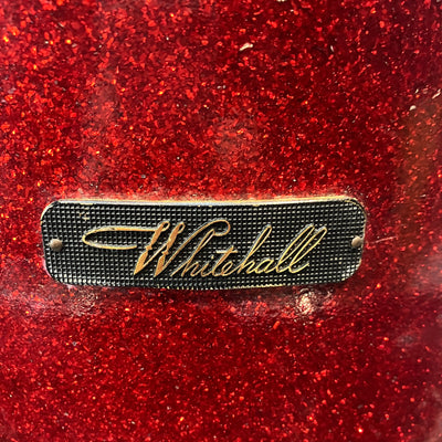 Vintage Whitehall 3 Piece Drum Kit - Red Sparkle